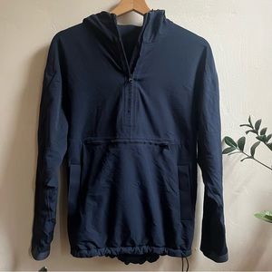 Outdoor Voices navy windbreaker